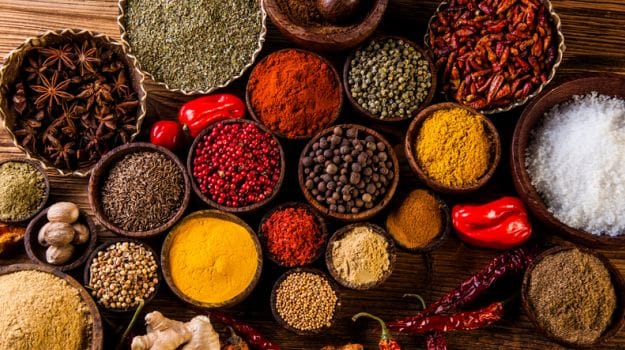 The Most Used Spices & Herbs